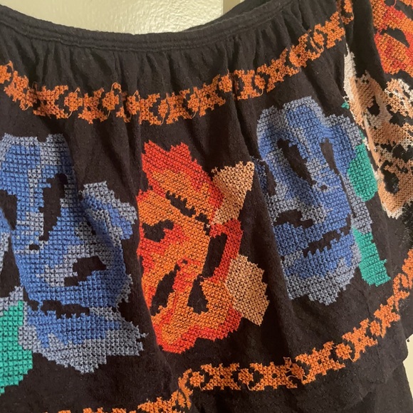 Free People Top | off the shoulder top | embroidered - Picture 3 of 3